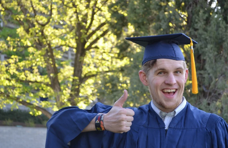 Graduation Man Cap